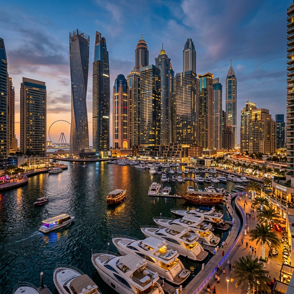 Dubai — iconic skyline